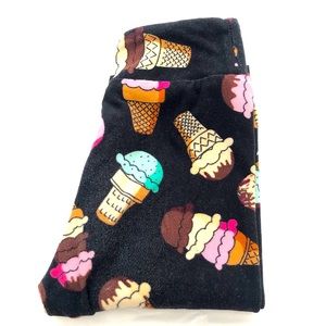 Ice cream print LuLaRoe kids SM leggings